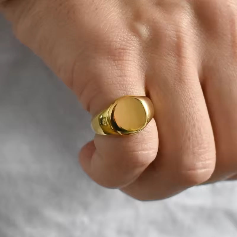Anel Monarca Mercati Joias - Dourado