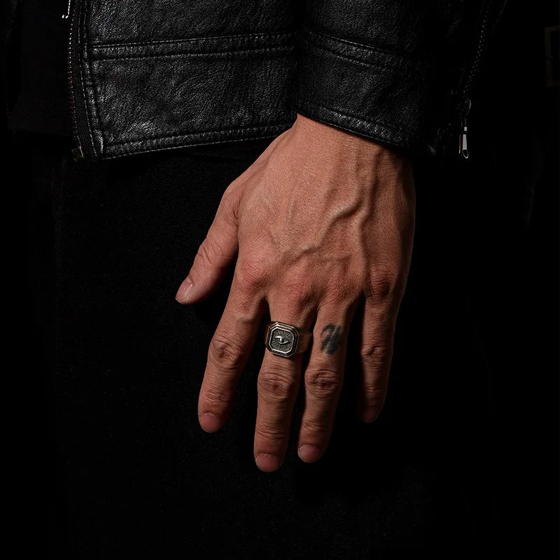 Anel Masculino Elementos Mercati