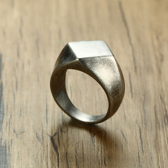 Anel Masculino Minimalista Mercati