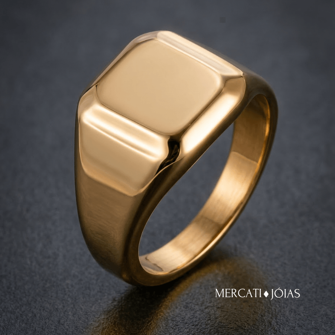 Anel Legado Mercati Joias - Dourado