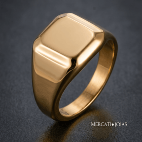 Anel Legado Mercati Joias - Dourado
