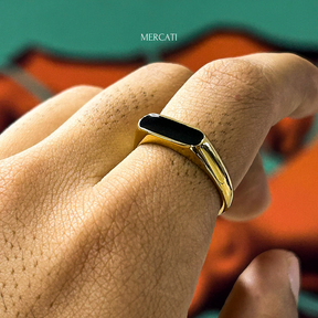 Anel Aurum Minimalista Mercati