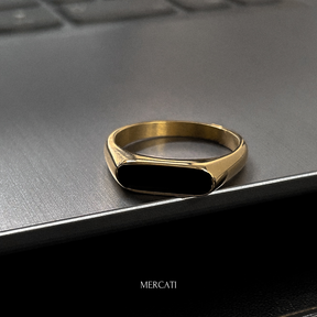 Anel Aurum Minimalista Mercati