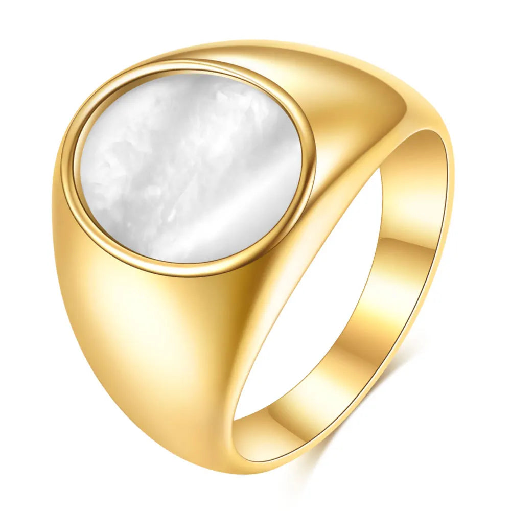 Anel Masculino Imperium Branco
