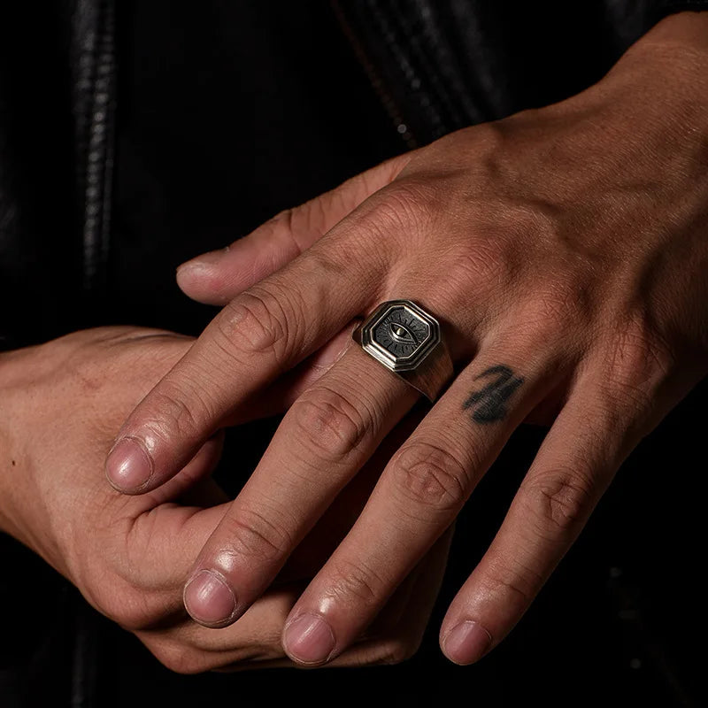 Anel Masculino Elementos Mercati
