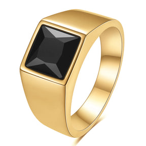 Anel Masculino Aurora Preto