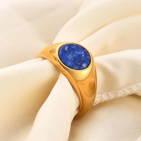 Anel Masculino Aegis Azul
