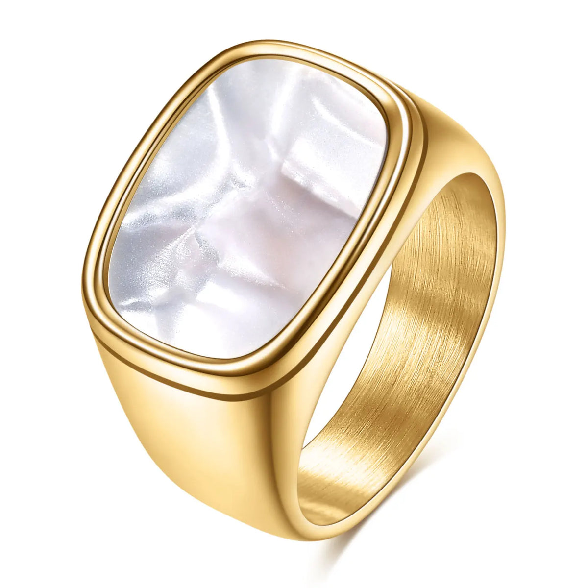 Anel Masculino Nexo Branco