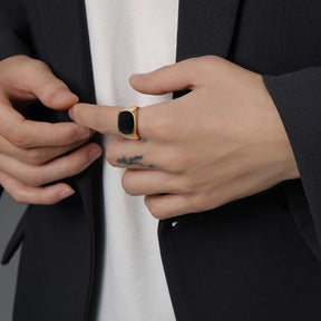Anel Masculino Nexo Preto