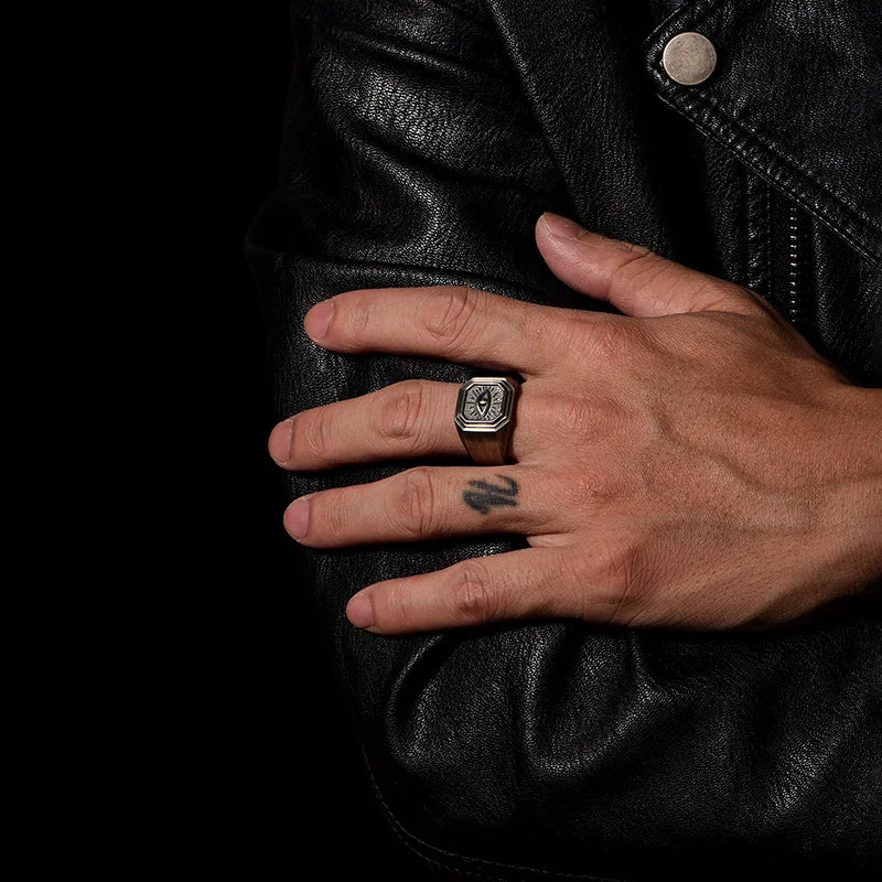 Anel Masculino Elementos Mercati