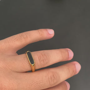 Anel Aurum Minimalista Mercati