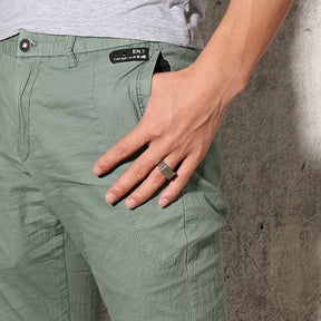 Anel Masculino Minimalista Mercati