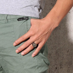 Anel Masculino Minimalista Mercati