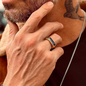 Anel Aurum Minimalista Mercati