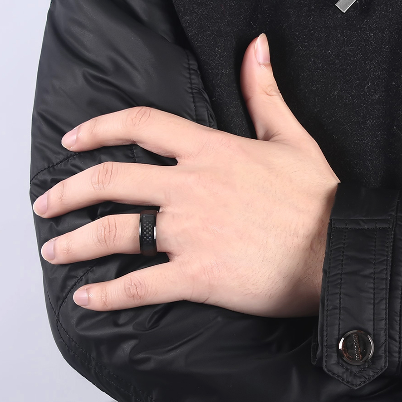 Anel Masculino Minimalista Mercati