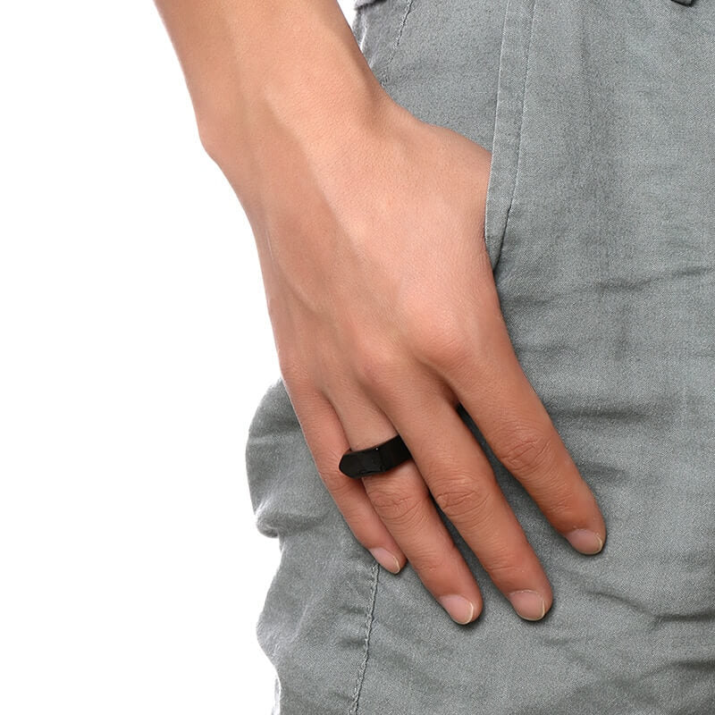 Anel Masculino Minimalista Mercati
