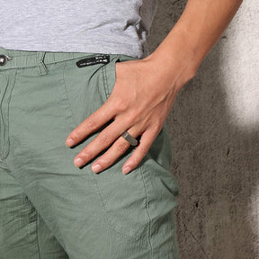 Anel Masculino Minimalista Mercati